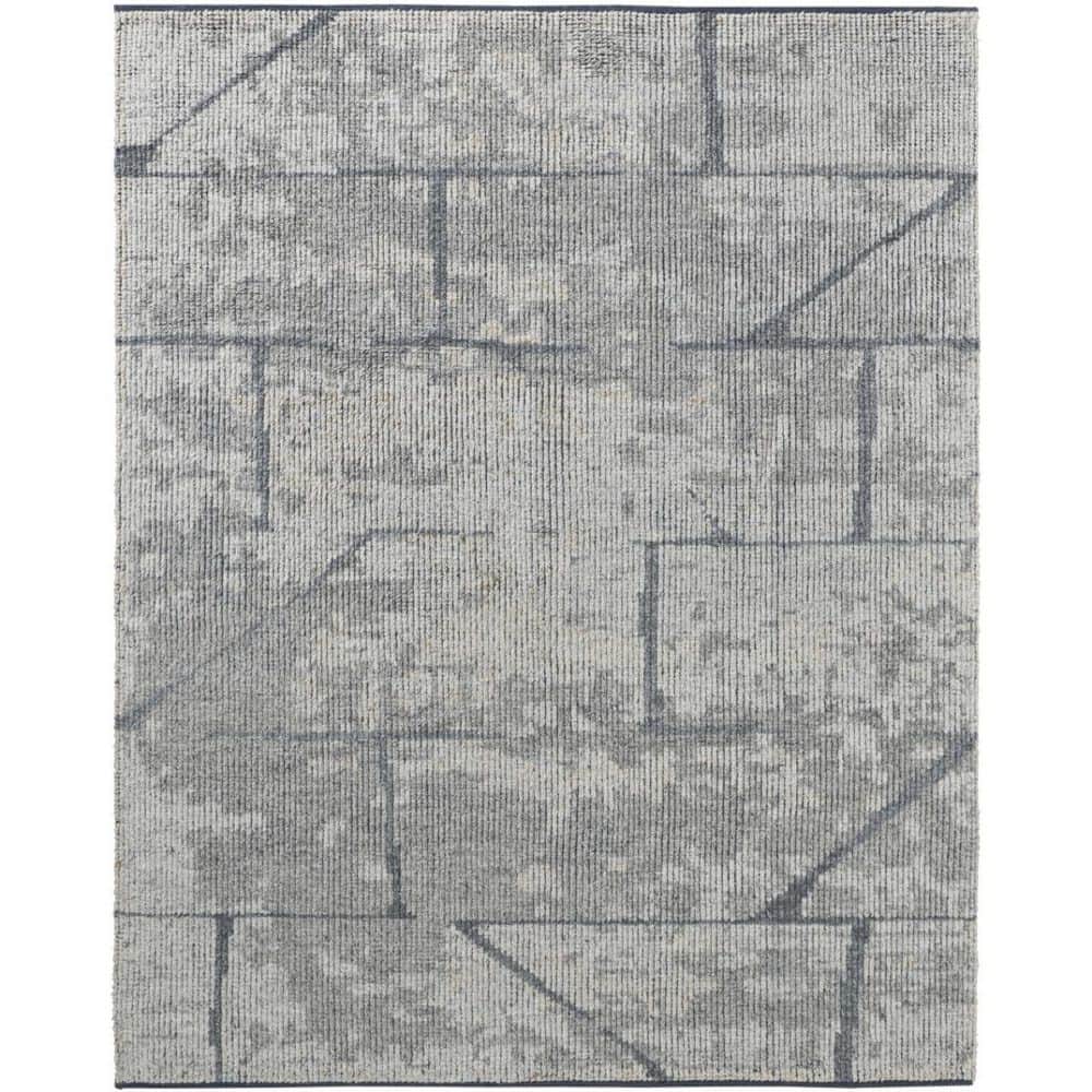 9 ft. x 13 ft. Gray, Silver Abstract Area Rug price history on PriceWatchPro