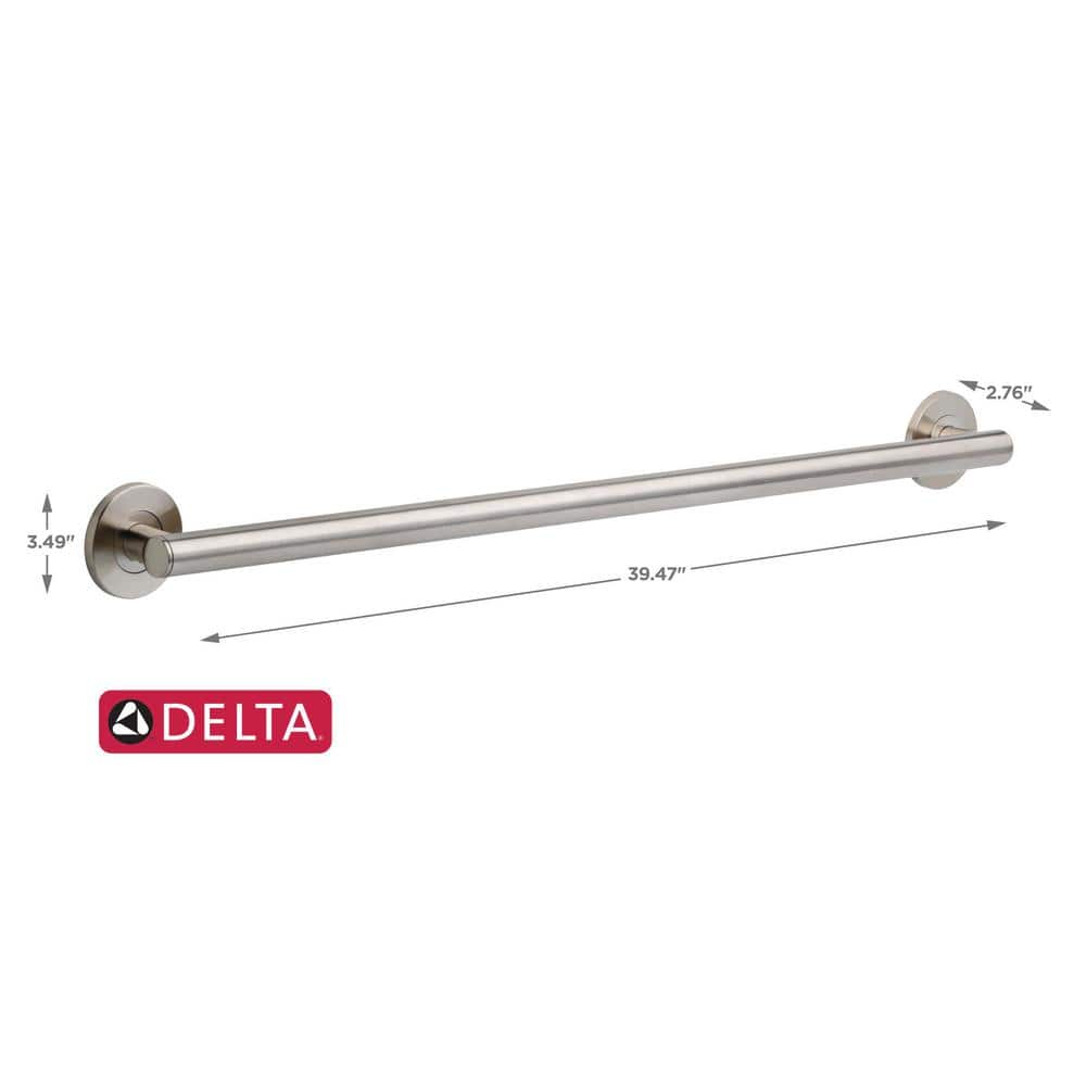 Stainless Steel 36" Wall Mount Grab Bar
