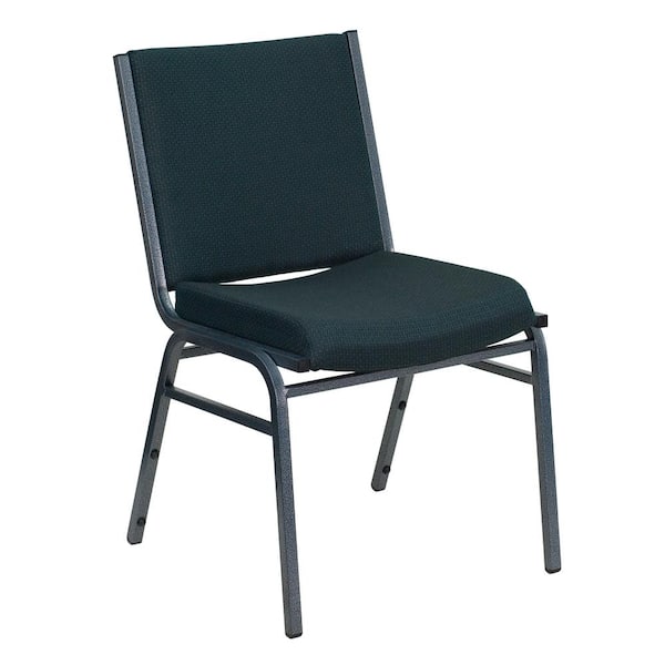Carnegy Avenue Green Patterned Fabric Stack Chair