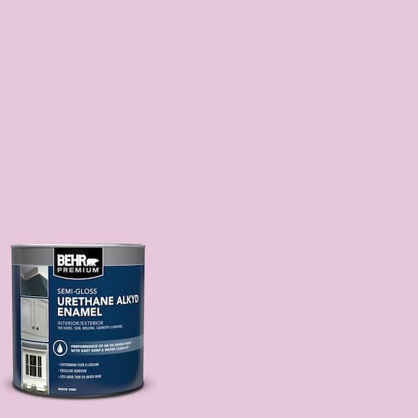 1 qt. #M120-2 Kiss Good Night Semi-Gloss Enamel Urethane Alkyd Interior/Exterior Paint