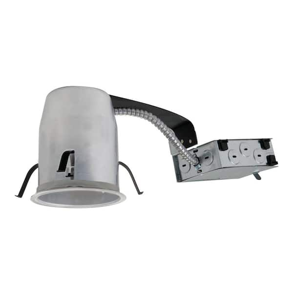 H995 4 in. Aluminum LED Recessed Lighting Housing for Remodel Ceiling, T24, Insulation Contact, Air-Tite