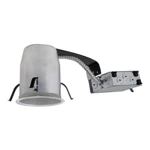 H995 4 in. Aluminum LED Recessed Lighting Housing for Remodel Ceiling, T24, Insulation Contact, Air-Tite