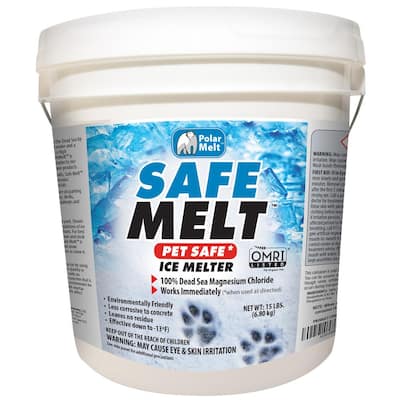 Safe Paw 8 lb. 3 oz. Coated Non-Salt Ice Melt 41818 - The Home Depot