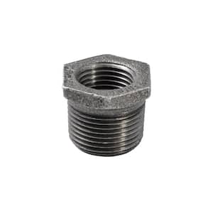3/4 in. x 1/2 in. Black Malleable Iron Bushing Fitting