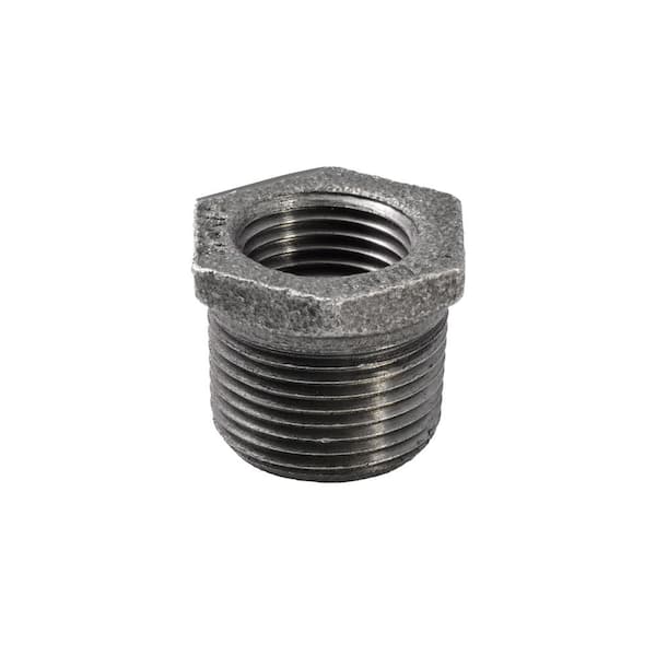Southland 3/4 in. x 1/2 in. Black Malleable Iron Bushing Fitting