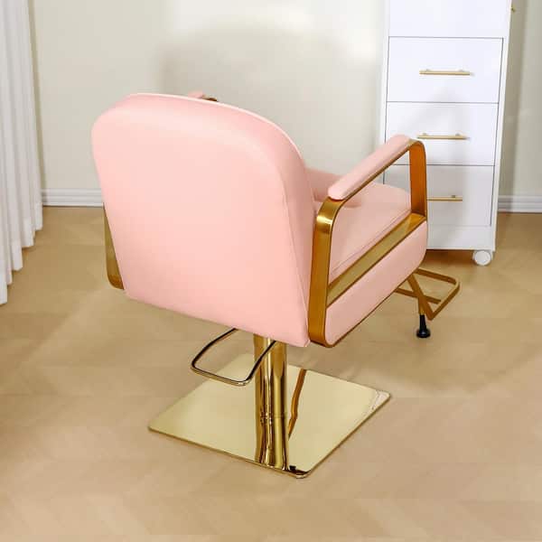 CSC DECOR INC Faux Leather 360° Swivel Beauty Barber Chair Salon