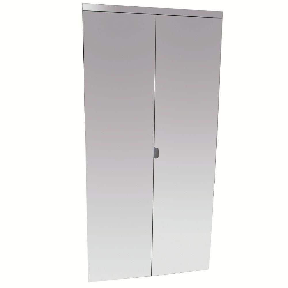 Impact Plus 24 in. x 80 in. Beveled Edge Mirror Solid Core MDF