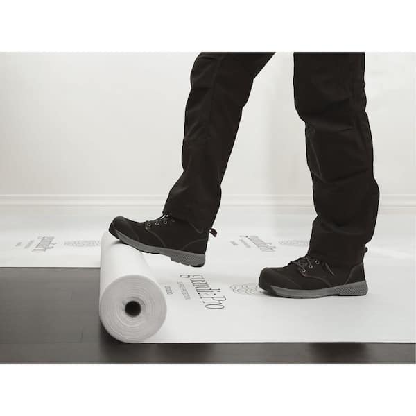 3 ft. x 100 ft. White Polyethylene Surface Protection Drop Cloth