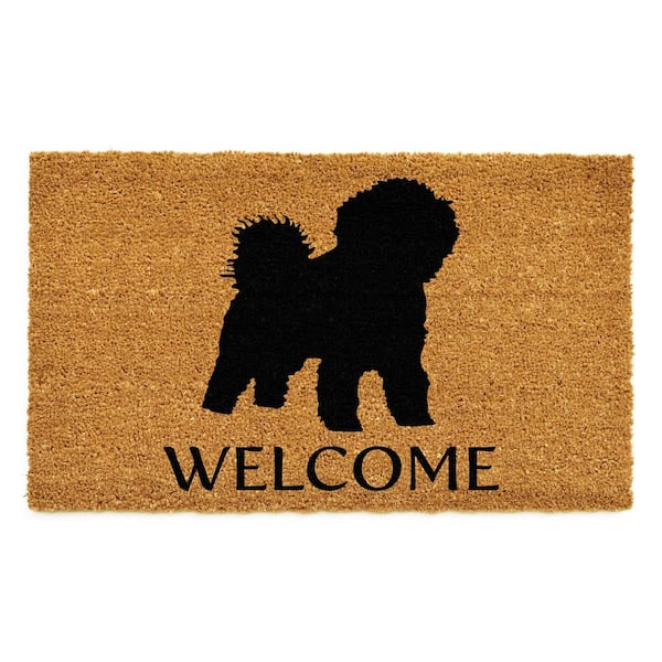 Calloway Mills Bichon Frise Doormat 17" x 29"
