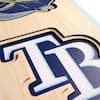 MLB Tampa Bay Rays Baseball Vertical Wood Sign Panel