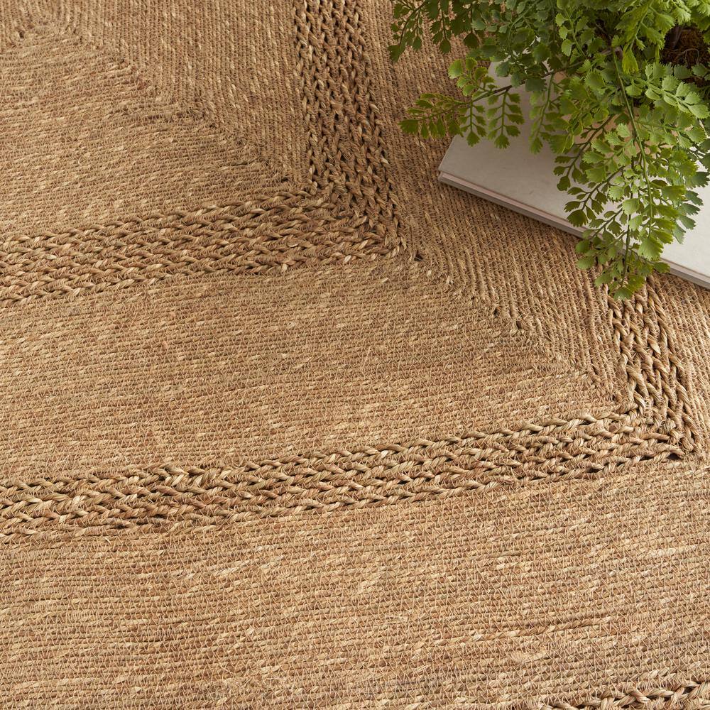 Natural Seagrass Flat Woven Handmade 8' x 10' Rug