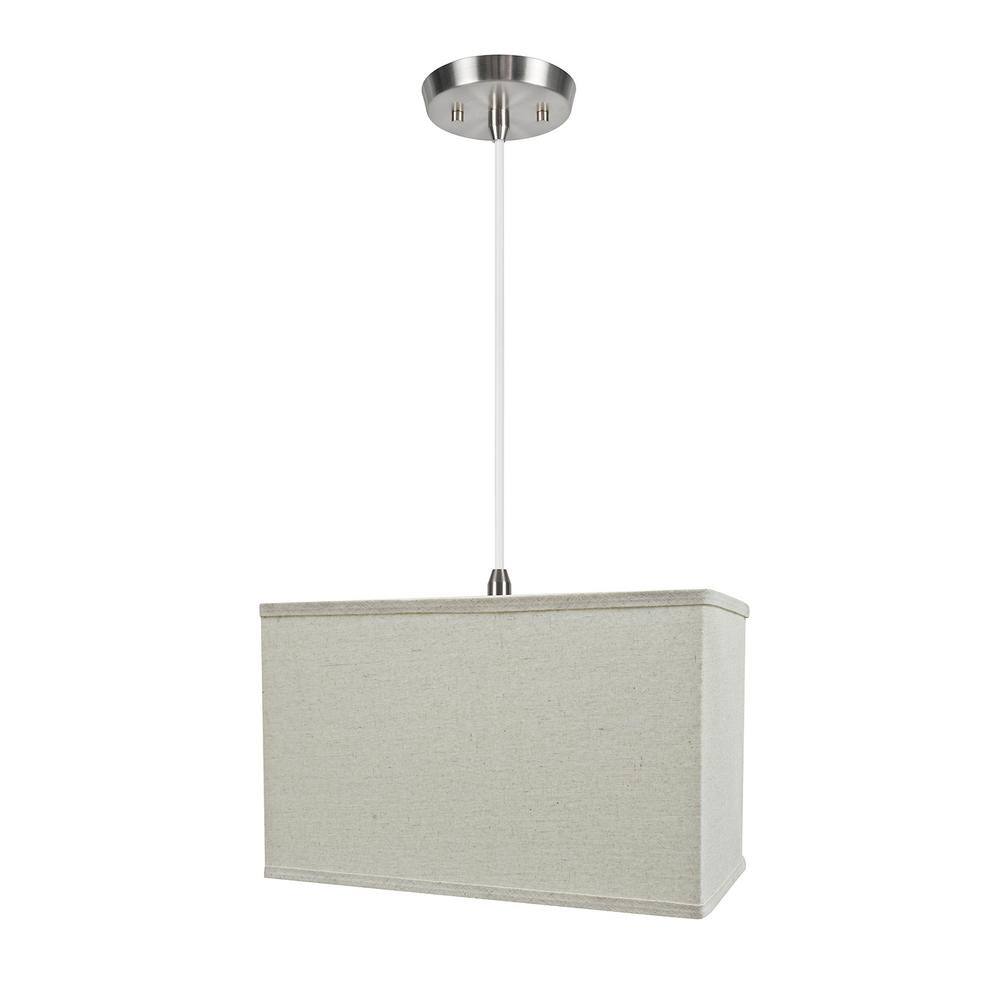 Spider x Shade in Off White, Aspen Creative 76021 One-Light Pendant with Rectangular Hardback Shaped x 10 Off Cotton 10 + 16 8 + 14 Spider x Shade in Off White, Aspen Creative 76021 One-Light Pendant with Rectangular Hardback Shaped x 10 Off Cotton 10 + 16 8 + 14