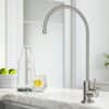 Purita Single-Handle Water Dispenser Faucet for Water Filtration System in Spot Free Stainless Steel