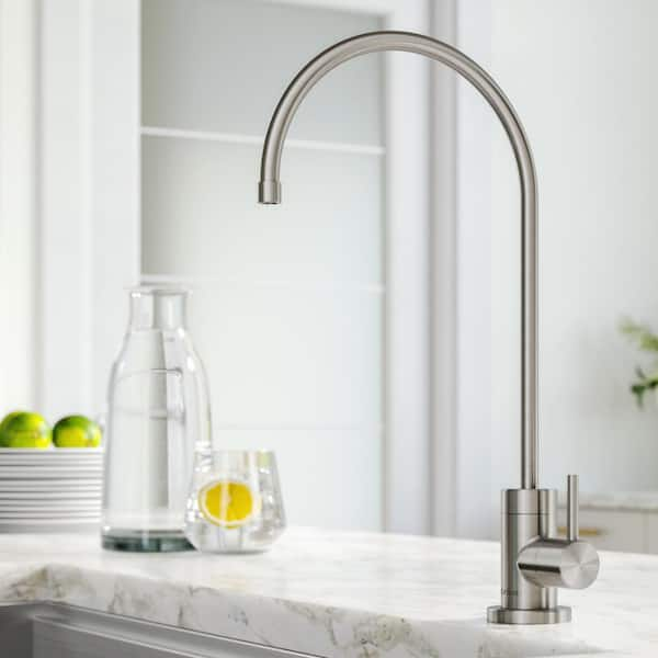 Purita Single-Handle Water Dispenser Faucet for Water Filtration System in Spot Free Stainless Steel