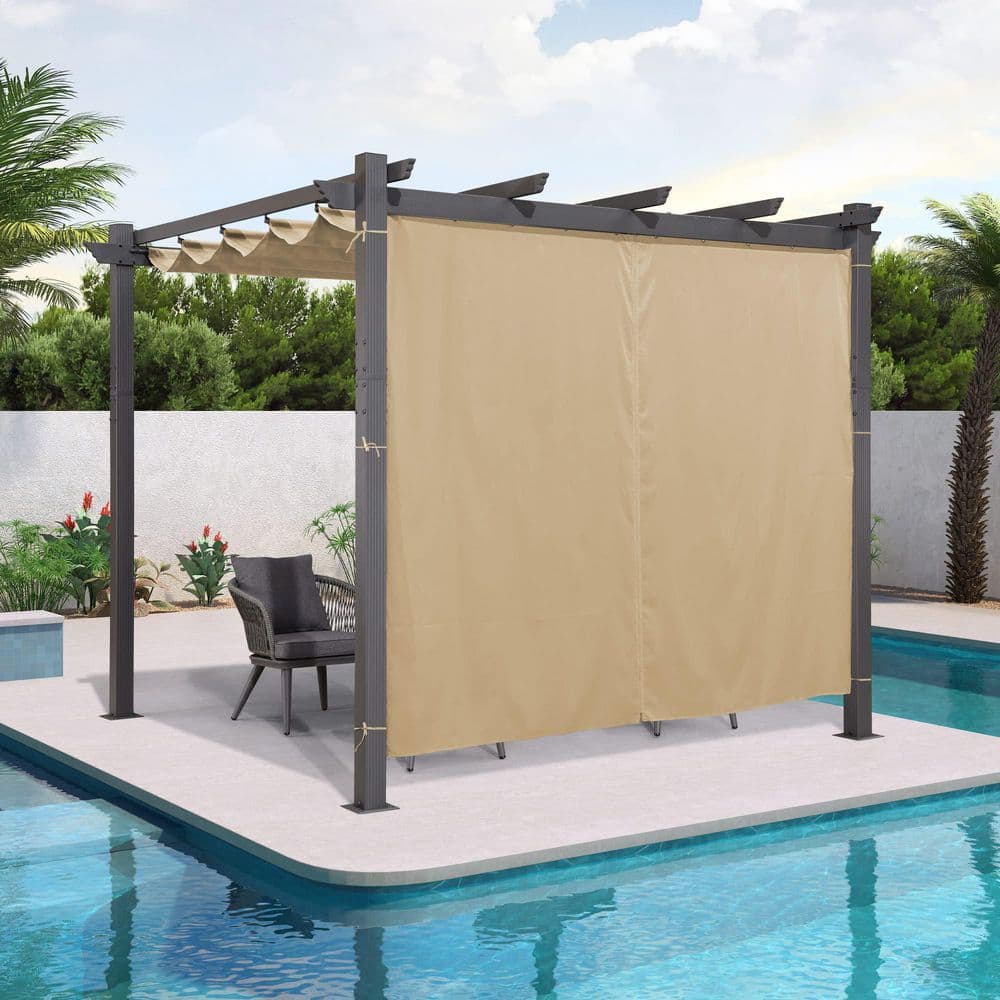 PURPLE LEAF 8.2 ft x 6.9 ft. Side Retractable Replacement Outdoor