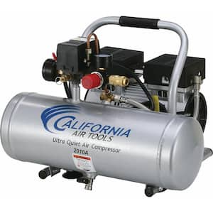 2.0 Gal. 1.0 HP Ultra Quiet and Oil-Free Aluminum Tank Air Compressor