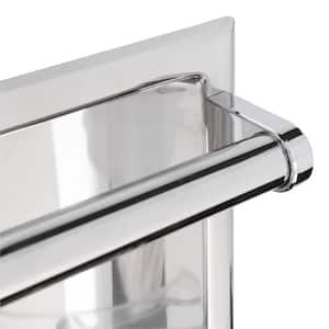 Recessed Soap Holder and Utility Bar in Chrome