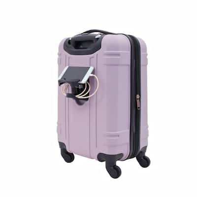 Denco Sports Luggage NFL Hardside Spinner - 20 - Pink/Miami Dolphins