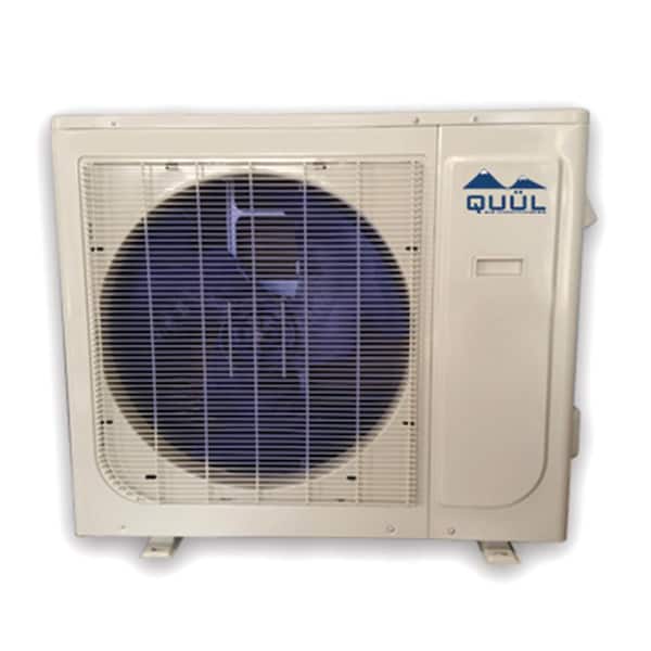 QUUL 12,000 BTU Aurora Ductless Mini Split Inverter Air Conditioner Outside Unit 230-Volt/60 Hz