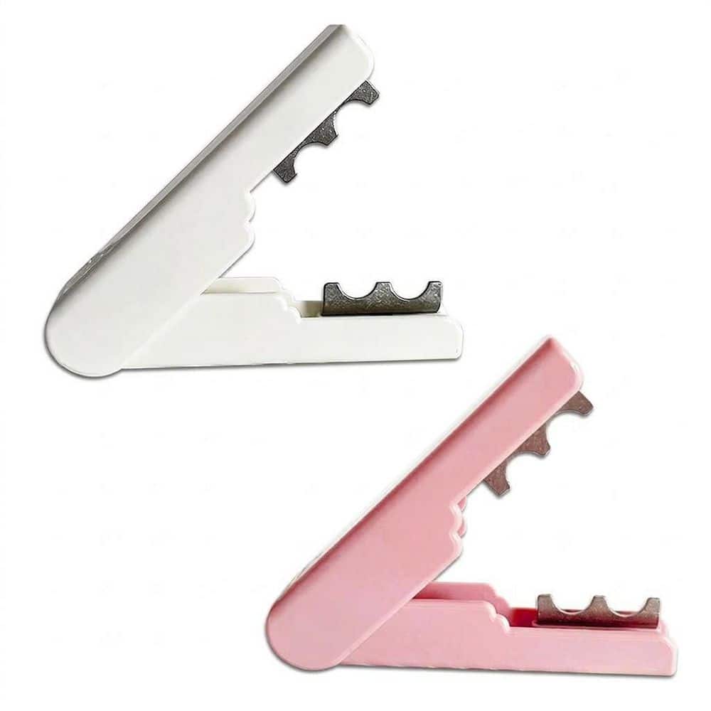 2 Pieces Rose Thorn Stripper Tool Efficient Flower Stem Cutter Thorn and Leaf Remover for Easy Rose Dethorning 3.2 in.
