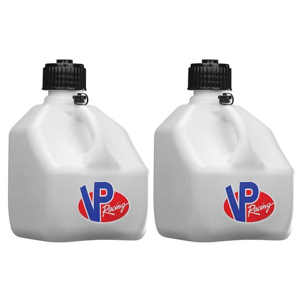 VP Racing 3 Gal. Plastic Square Portable Liquid Container Utility Jug ...