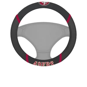 FANMATS Pittsburgh Steelers Steering Wheel Cover for Universal at