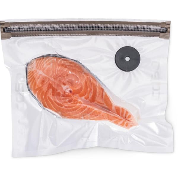 20pack Reusable Vacuum Zipper Seal Bags Quart, Gallon Size for Sous Vi –  SousBear