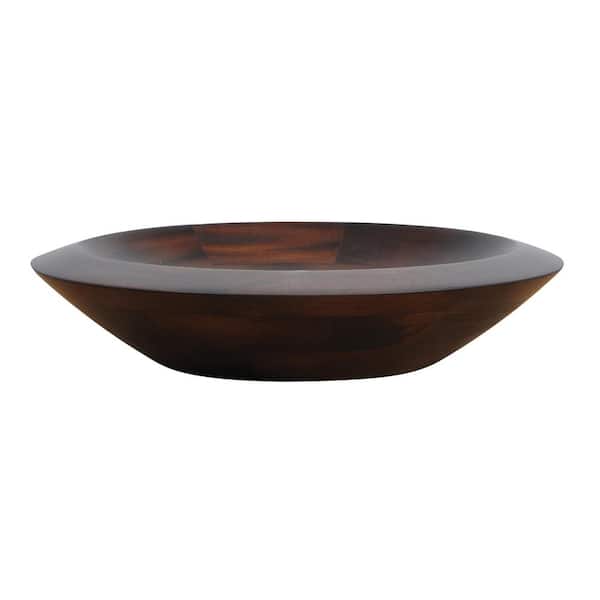 Barclay Products Lutari Vessel Sink in Mahogany