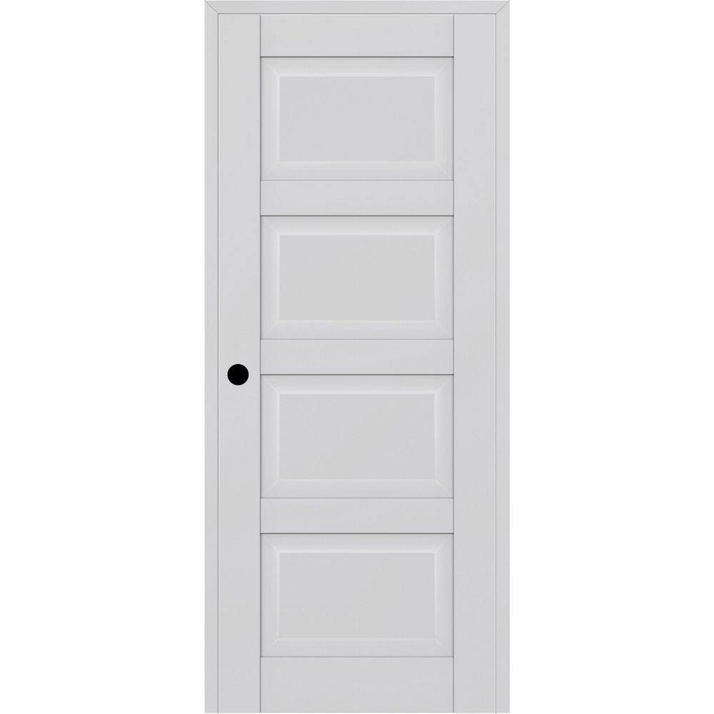 CA 4 DIY-Friendly 28 in. x 80 in. Right Hand Primed Solid Composite Core Wood Single Prehung Interior Door price history on PriceWatchPro