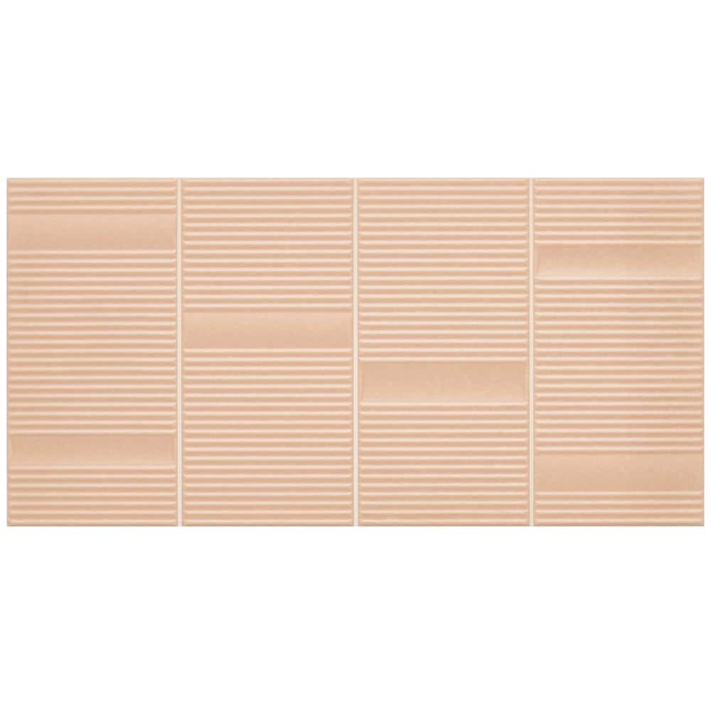 Clay 8'' x 16'' Matte Ceramic Wall Tile