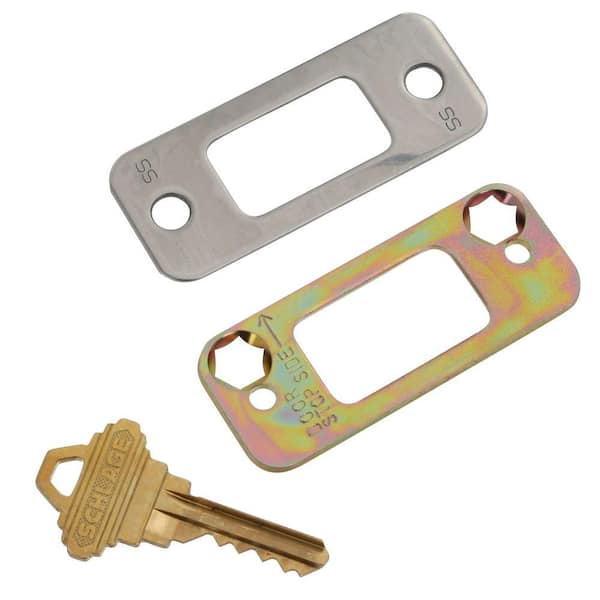 Camelot Satin Nickel Connect Smart Door Lock with Alarm (2-Pack)