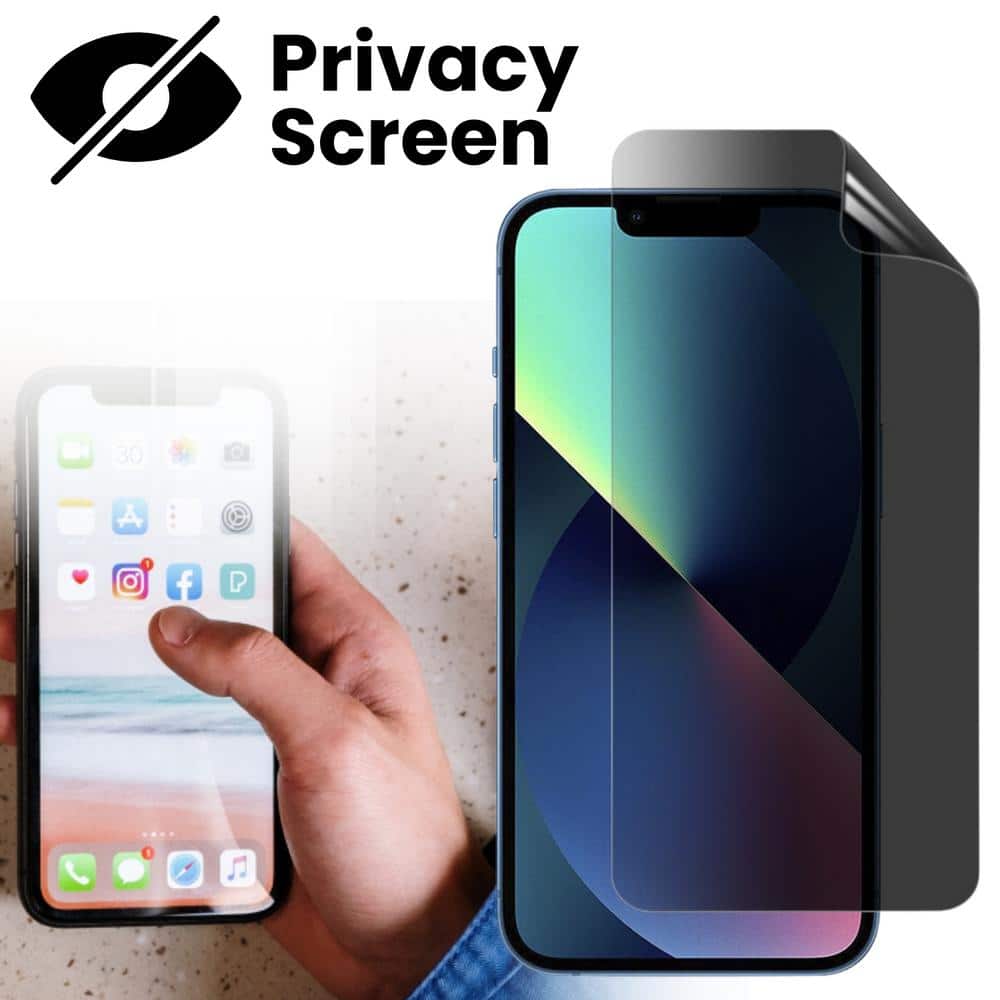 6.1 Inch Privacy Screen Protector for iPhone 14 / iPhone 13 / iPhone 13 Pro - Thumbnail 3