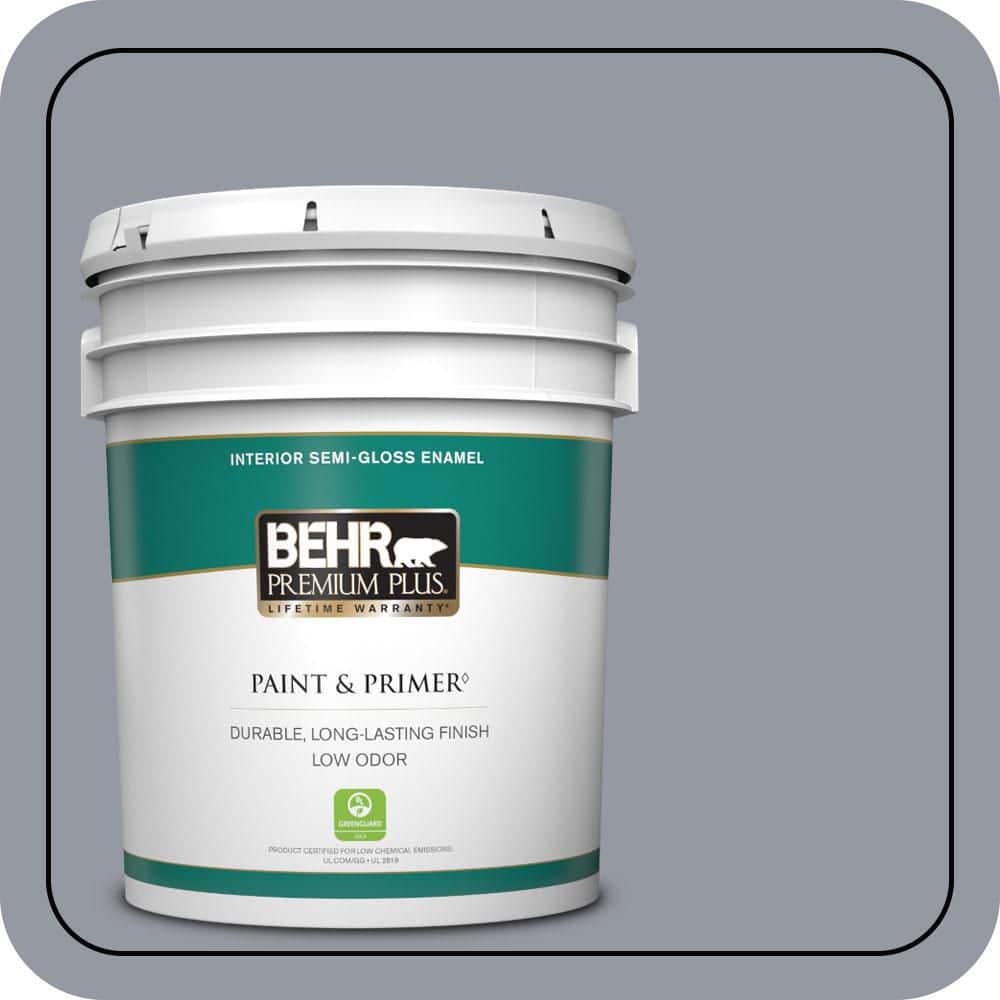 5 gal. #N540-4 Silhouette Semi-Gloss Enamel Low Odor Interior Paint & Primer price history on PriceWatchPro