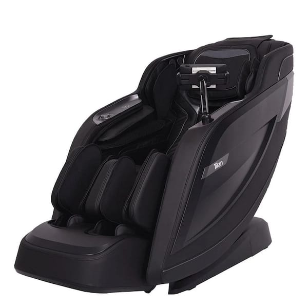 TITAN Pro 8500 MAX Black Faux Leather Reclining 4D Massage Chair