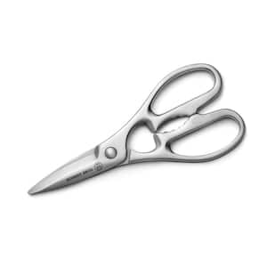 JoyJolt Heavy-Duty 9.5 in. Grey Multi-Purpose Stainless Steel Kitchen Scissors  Poultry Shears JKT15112 - The Home Depot