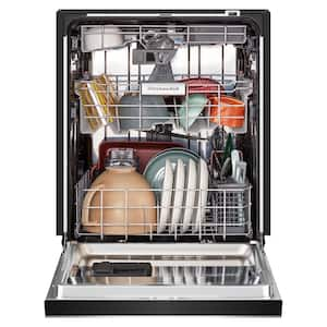 24 in. Built-In Tall Tub Dishwasher in PrintShield Stainless Steel with Third Level Jet Rack