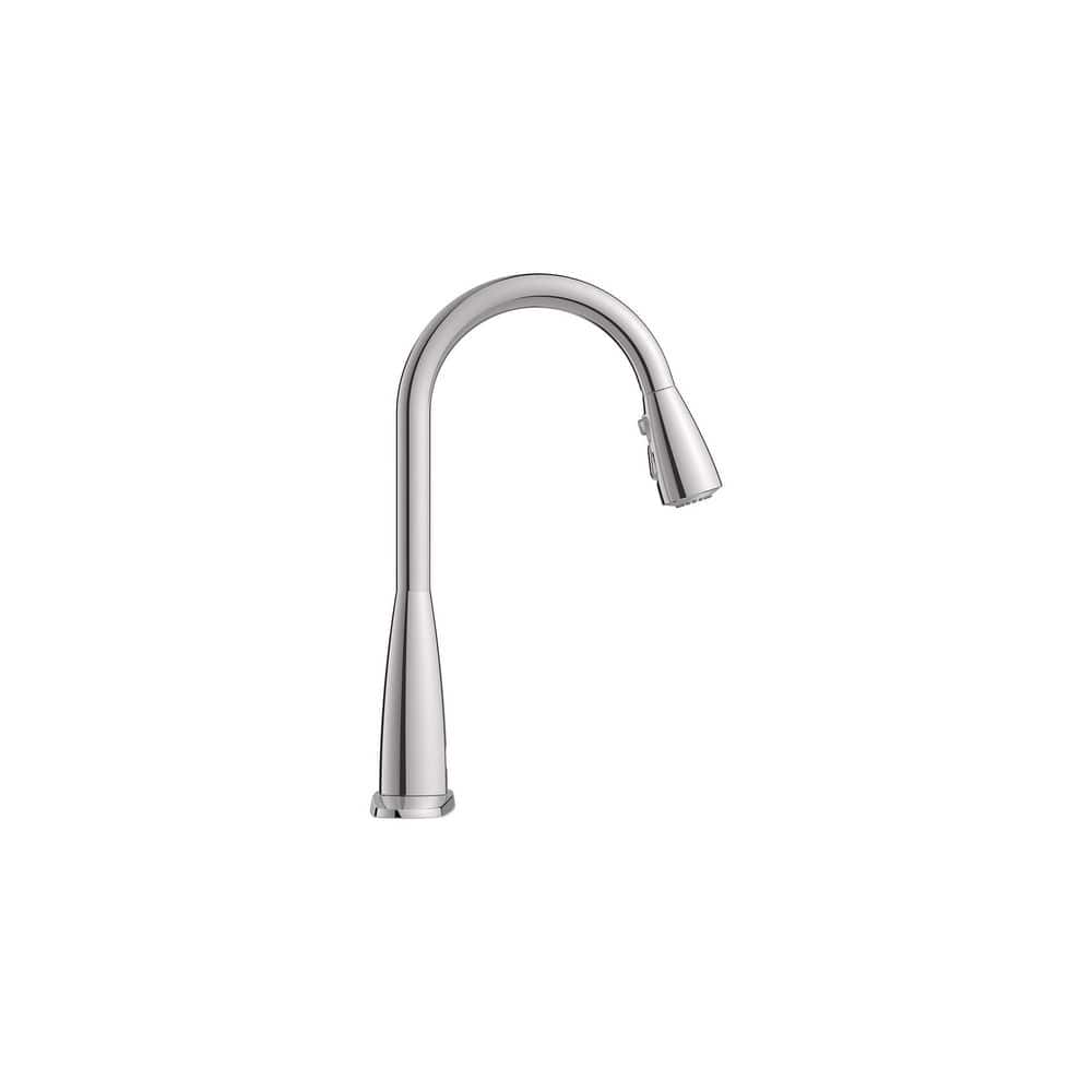 Chrome Touchless High-Arc Kitchen Faucet with Pull-out Spray