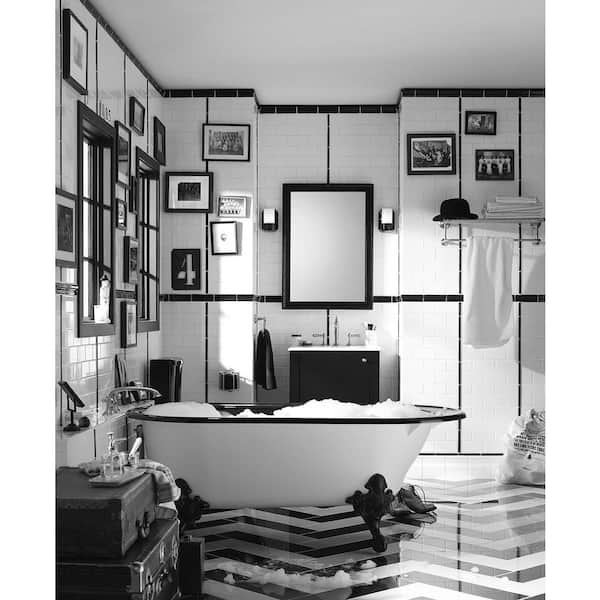 KOHLER Iron/Impressions 25 in. x 22 in. vanity top with integrated round sink in White