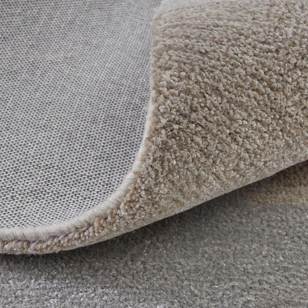 9 ft. x 12 ft. Gray, Ivory Abstract Area Rug