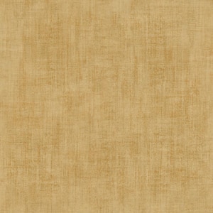 Italian Textures 2 Ochre Gauze Texture Vinyl on Non-Woven Non-Pasted Wallpaper Roll (Covers 57.75 sq.ft.)