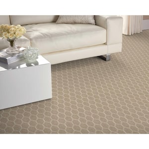 Entanglement Plains/Ivory Custom Area Rug with Pad