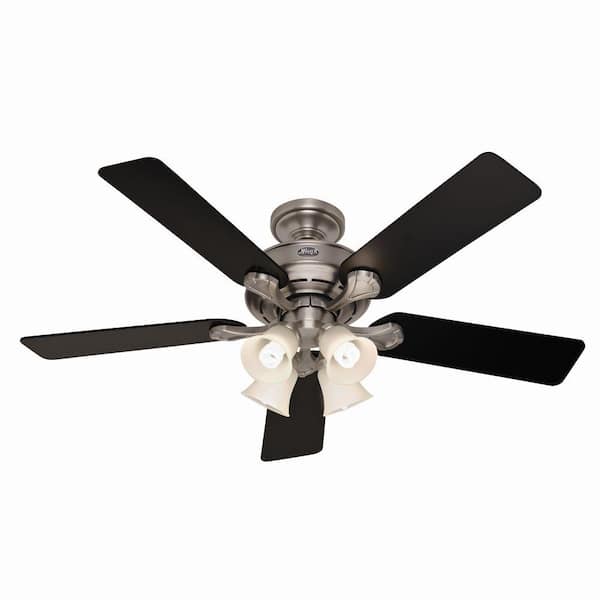 Hunter Augusta III 52 in. Pewter Ceiling Fan