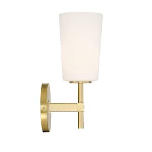 Colton 1-Light Aged BrassWall Sconce