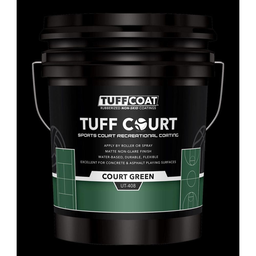 ✨送料無料　ケミカルプロテクティブCORT MEDIUM TUFF COAT Tuff Court UT-408 5-Gl Court Green Non-Skid Durable