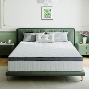 Hybrid Series King Medium Gel Memory Foam 12 in. Bed-in-a-Box Mattress