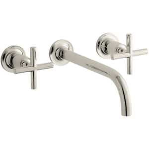 Purist 2-Handle Bathroom Sink Faucet Trim Kit in Vibrant Polished Nickel (Valve Not Included)