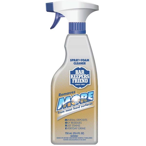 Bar Keepers Friend 25.4 oz. All-Purpose Cleaner More Spray and Foam  (2-Pack) 11727-2 - The Home Depot