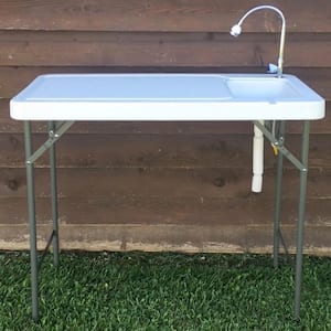 Folding Fish Table with Game Table with Faucet