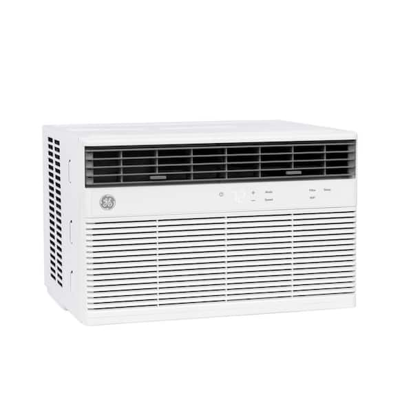 GE 10,000BTU 115-Volts Smart Window Air Conditioner for 450 Sq. Ft. in ...