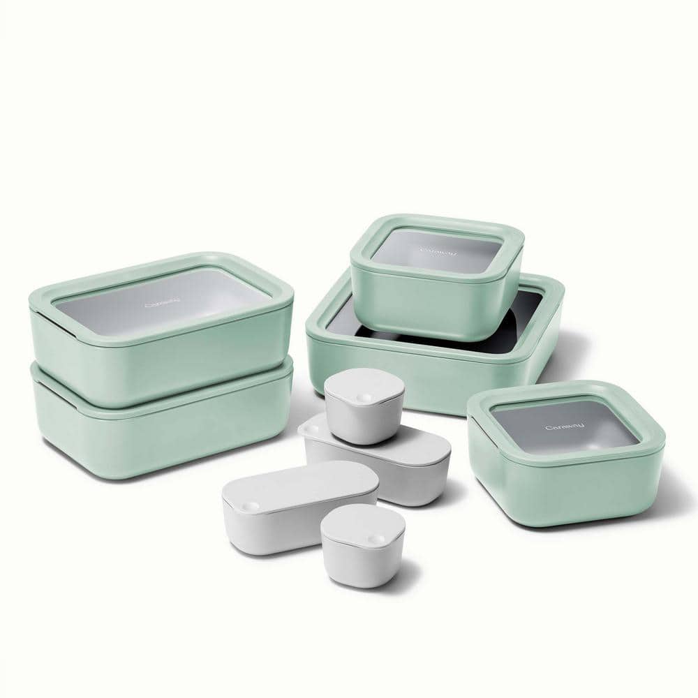 1pc Multi-compartment Glass Lunch Box, Microwave Safe Container, Lunch Box  Set For Office Workers, Thermal Insulated Bento Box, Freezer & Dishwasher  Safe, Leak-proof Food Container, Home Kitchen Supplies